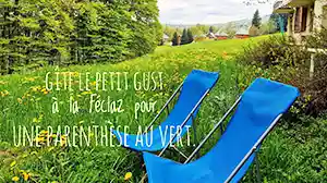 Forêt Féclaz gîte le Petit Gust